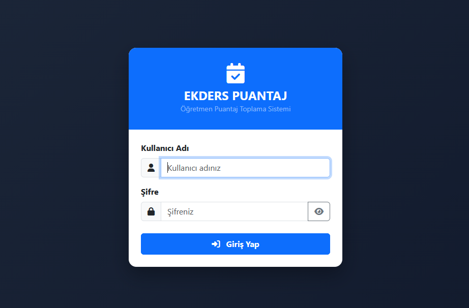 EKDERS PUANTAJ